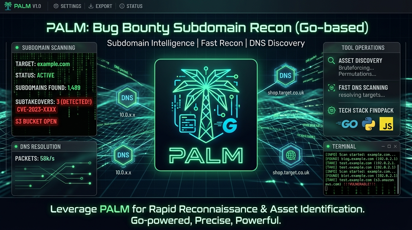 PALM: Bug Bounty ve Recon Süreçleri İçin Geliştirdiğim Subdomain Ön Filtreleme Aracı